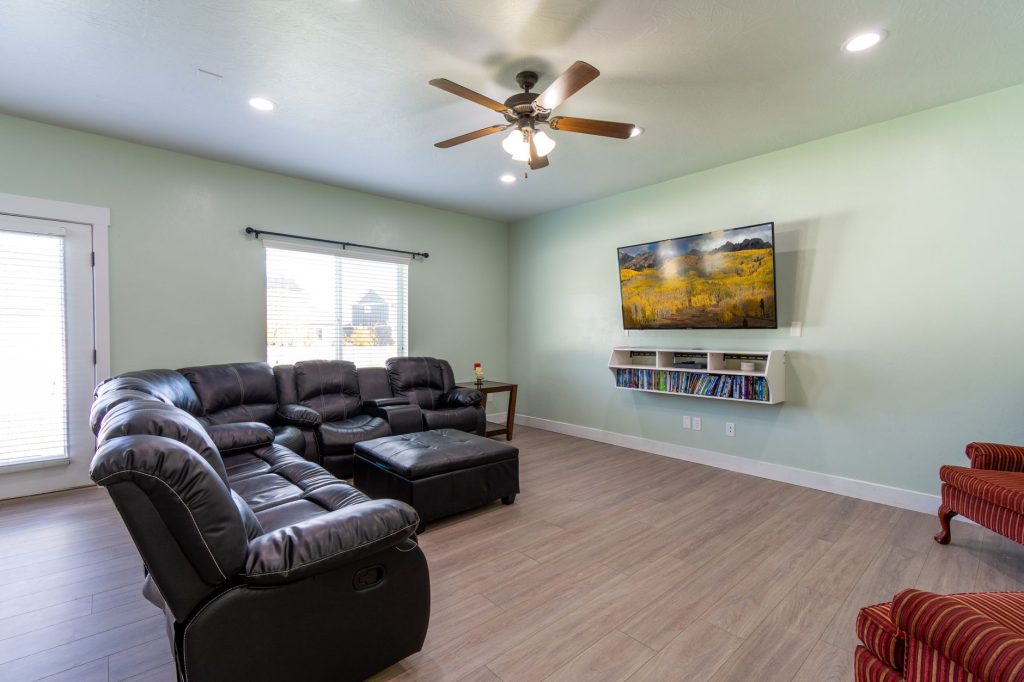 basement home theater seating