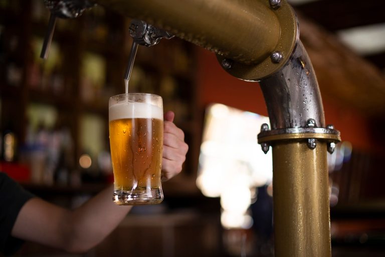 stainless steel kegerator